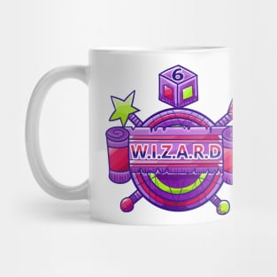 Wizard Wands, Amulet and d6 Coat of Arms Mug